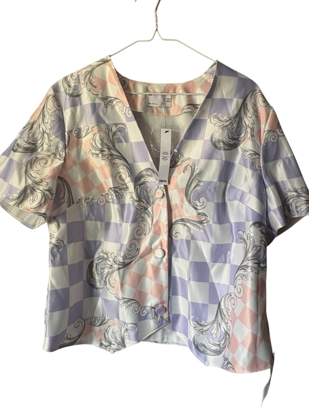 ASOS Pastel Button Blazer